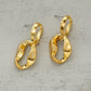 18K Gold-Plated Copper Double-Hoop Earrings