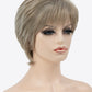 Full Machine Made Short Layered Wigs 4''