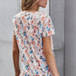 Multicolor Leopard Spotted Top