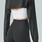 Tie Front Long Sleeve Sports Bolero