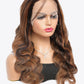 18" #P4/27 13x4 Lace Front Wigs Hightlight Human Hair Body Wave150% Density