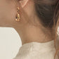 18K Gold-Plated Copper Double-Hoop Earrings