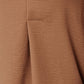 Textured Johnny Collar Three-Quarter Sleeve Blouse