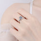 1 Carat Moissanite 925 Sterling Silver Bypass Ring