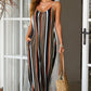 Botanical Print Spaghetti Strap Cropped Jumpsuit