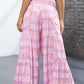 Printed High-Rise Tied Culottes