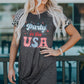 PARTY IN THE USA Graphic Twisted Dress