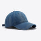 Distressed Adjustable Baseball Cap