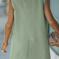 Longline Blazer Vest with Pockets