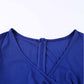 Flutter Sleeve Surplice Midi Dress