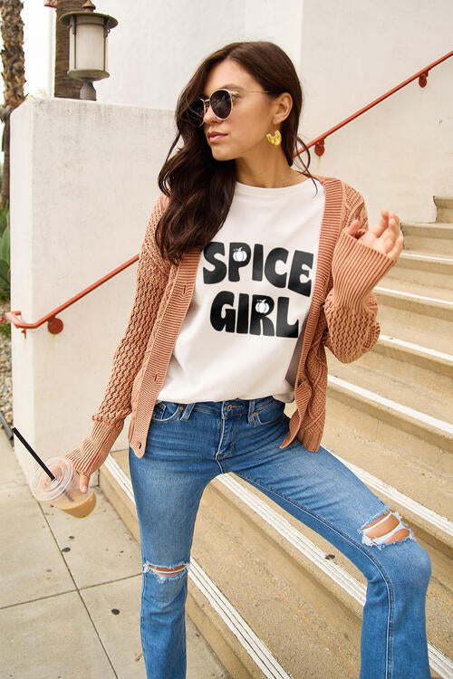 Simply Love Full Size SPICE GIRL Short Sleeve T-Shirt