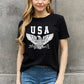 Simply Love USA Eagle Graphic Cotton Tee