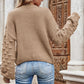 Weekend Style Rib-Knit Dropped Shoulder Sweater