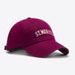 Embroidered Graphic Baseball Cap
