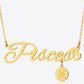 Constellation Pendant Zircon Necklace