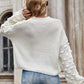 Weekend Style Rib-Knit Dropped Shoulder Sweater
