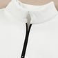 Quarter Zip Dropped Shoulder Sweatshirt