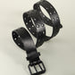 Grommet PU Leather Belt