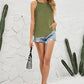Grecian Neck Knit Tank
