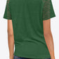 V-Neck Raglan Sleeve Tee