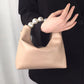 PU Leather Pearl Handbag