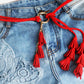 Braid Belt with Tassels