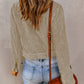 Belted Zip-Up Corduroy Jacket