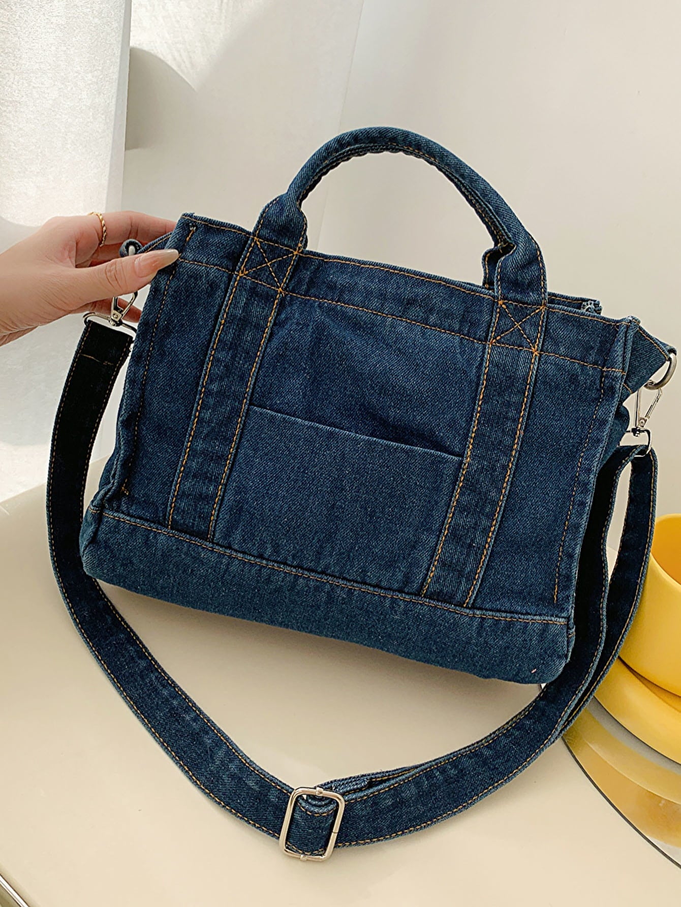 Denim Shoulder Bag