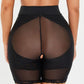 Full Size High-Waisted Lace Trim Shaping Shorts