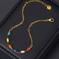Multicolored Stainless Steel Bracelet