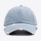 Distressed Adjustable Baseball Cap