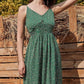 Ditsy Floral Spaghetti Strap Maxi Dress