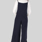 Full Size Cropped Wide Leg Overalls with Pockets