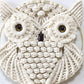 Hand-Woven Owl Macrame Wall Hanging