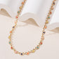 Multicolored Heart Stainless Steel Necklace