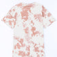 Tie-Dye Round Neck Short Sleeve Tunic Tee