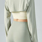Tie Front Long Sleeve Sports Bolero