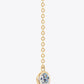 Moissanite Chain Earrings