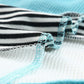 Striped Color Block Open Front Cardigan