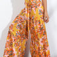 Printed High-Rise Tied Culottes