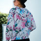 Printed Dropped Shoulder Hoodie