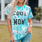 Tie-Dye COOL MOM Tee Shirt