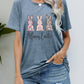 HAPPY EASTER Graphic Short Sleeve Tee