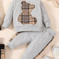 Baby Bear Graphic Sweatshirt and Joggers Set