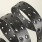 Grommet PU Leather Belt