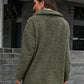 Zip-Up Collared Teddy Jacket