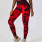 Tie Dye Wide Waistband Active Leggings