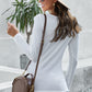 Contrast Lace Button Up Top