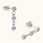 Moissanite 925 Sterling Silver Drop Earrings
