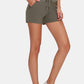 Drawstring Waist Yoga Shorts
